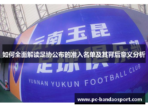 如何全面解读足协公布的准入名单及其背后意义分析